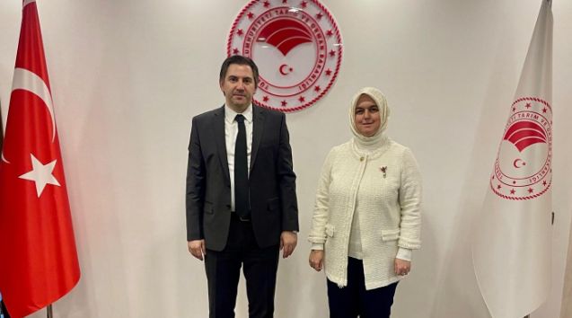 MÜDÜR UZUN'DAN TARIM VE ORMAN BAKAN YARDIMCISI DR. AHMET BAĞCI'YA ZİYARET