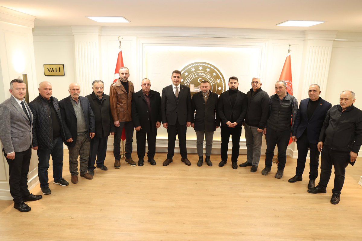 MUHTARLAR TOPLANTISI DÜZCE VALİLİĞİ'NDE GERÇEKLEŞTİRİLDİ