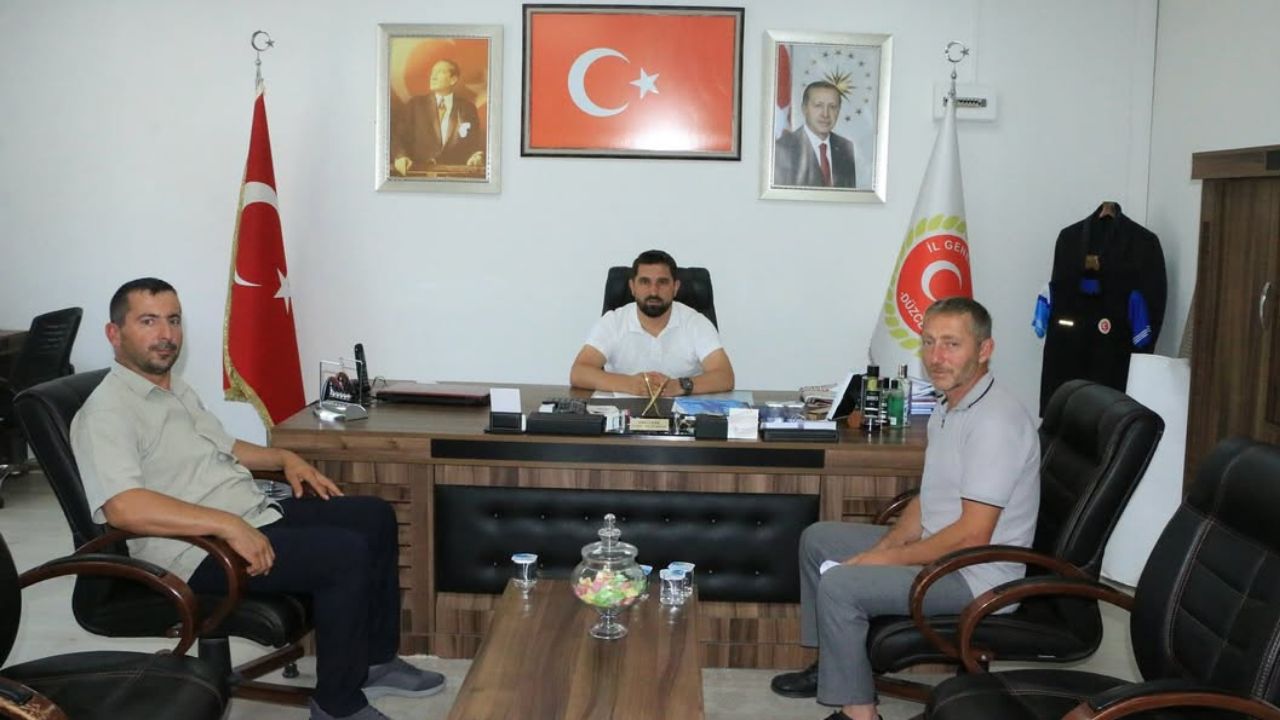 Muhtarlardan İl Genel Meclis Başkanı Fazlı Koç'a Ziyaret