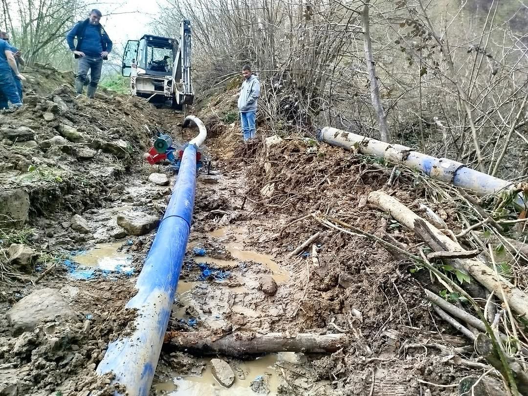 ORDULUKARADERE KÖYÜ'NDE SU ARIZASINA HIZLI MÜDAHALE