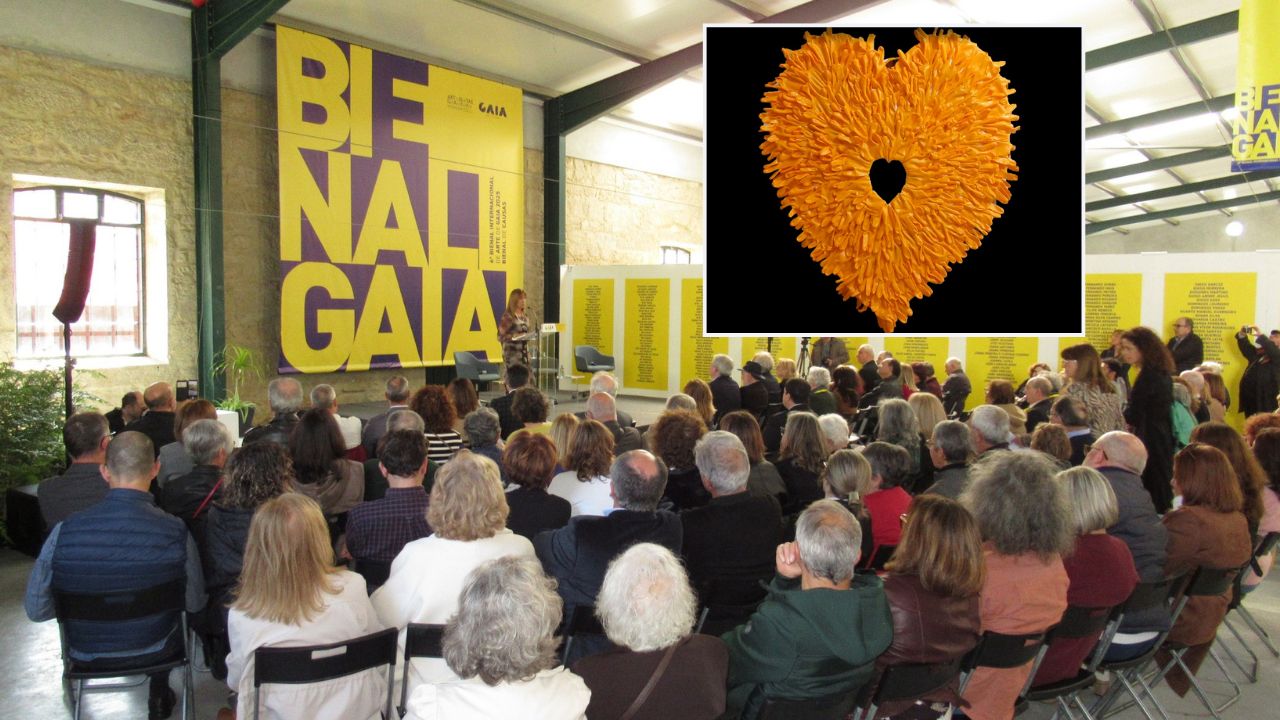 PROF. DR. BURHAN YILMAZ'DAN ULUSLARARASI BAŞARI GAIA SANAT BİENALİ'NE ESERİYLE KATILDI