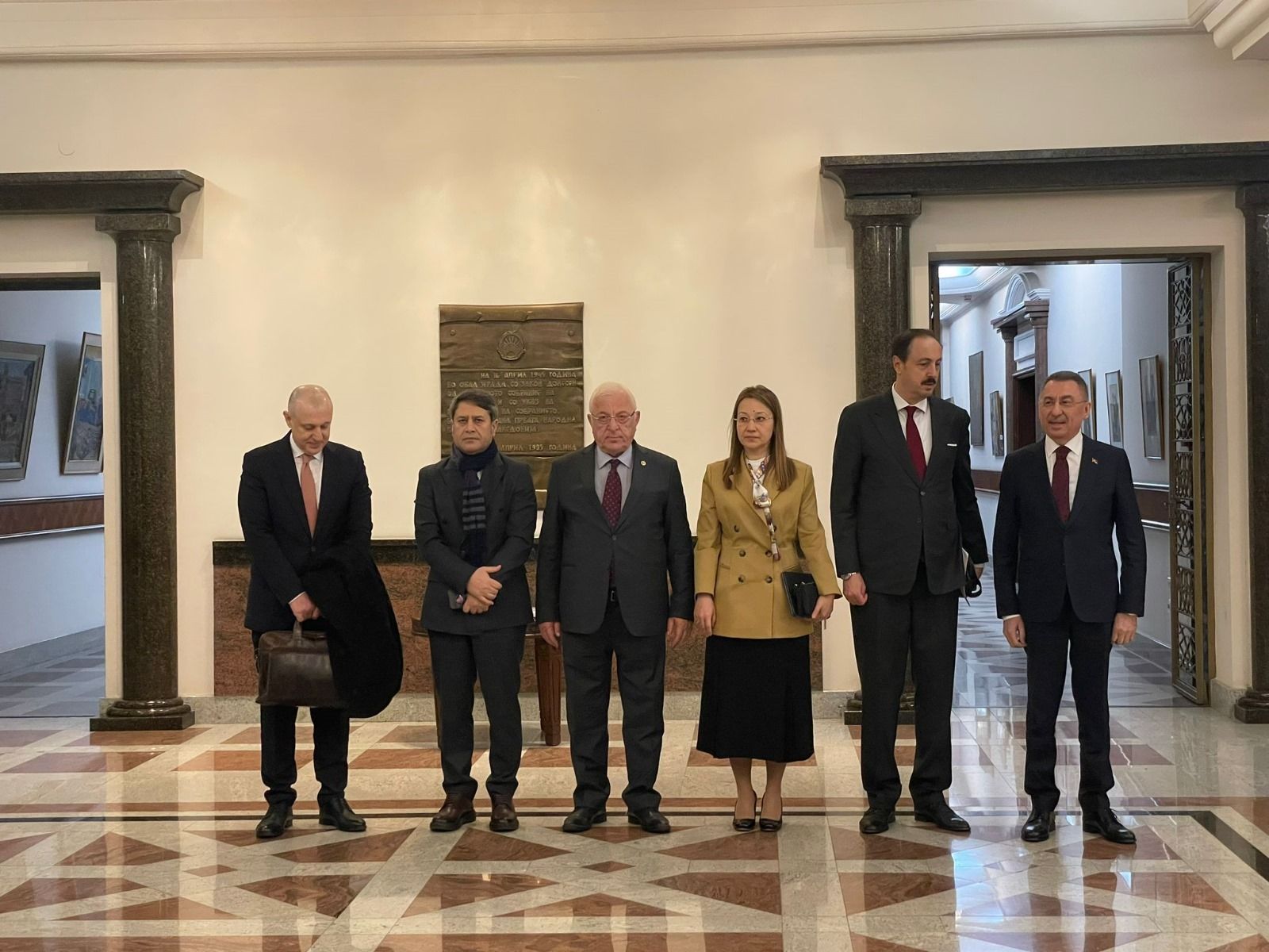 TALİH ÖZCAN'DAN KUZEY MAKEDONYA'YA DİPLOMATİK ZİYARET