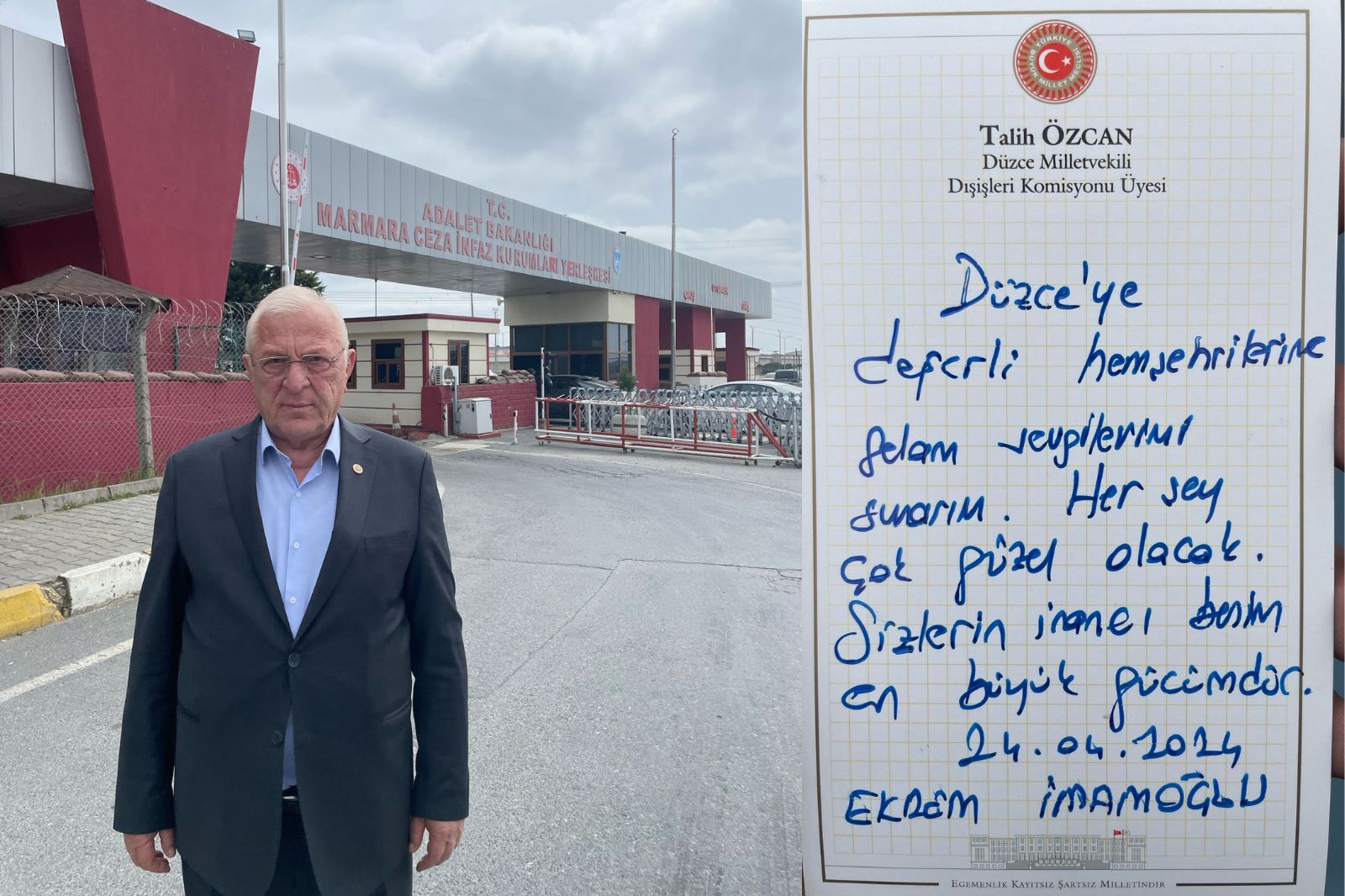 TALİH ÖZCAN'DAN SİLİVRİ'YE ZİYARET