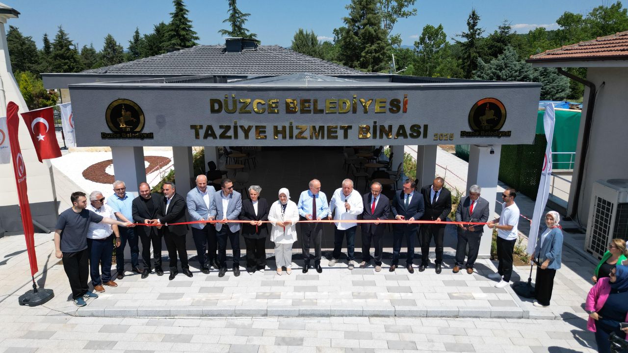 TAZİYE HİZMET BİNASI'NIN AÇILIŞI YAPILDI