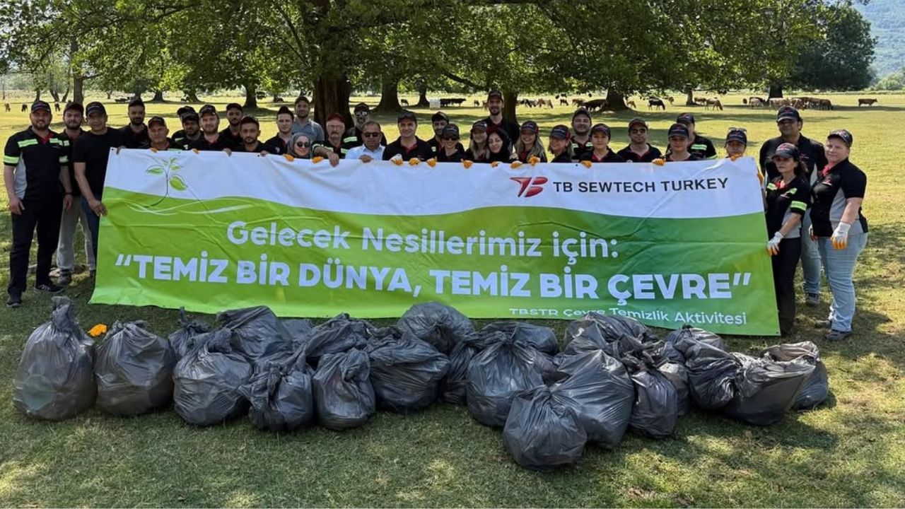 TB Sewtech Turkey Ekibinden Kültür Park'ta Anlamlı Temizlik Etkinliği