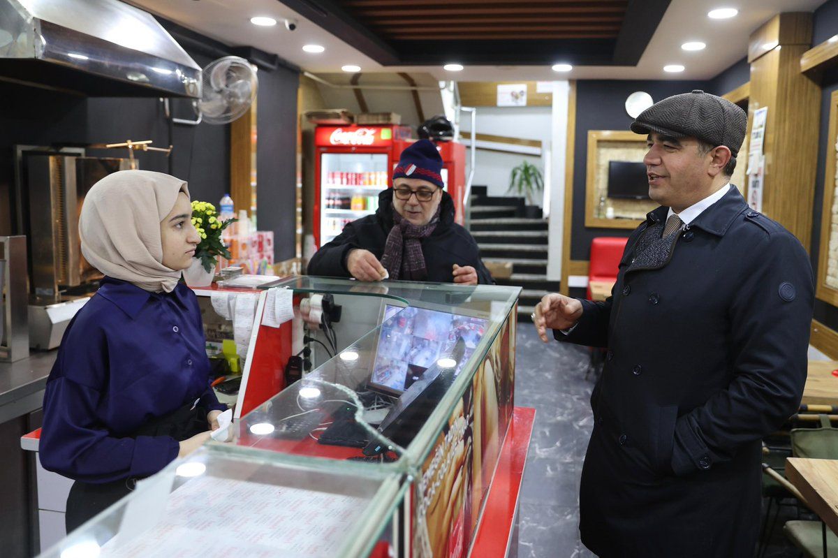 VALİ SELÇUK ASLAN'DAN ESNAFA SABAH ZİYARETİ
