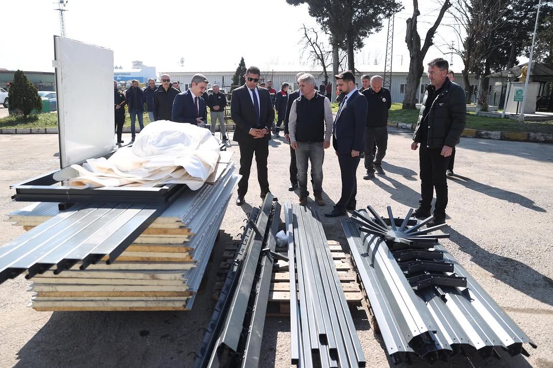 YENİ HİBRİT KONTEYNER/ÇADIR PROTOTİPİ ÜRETİLDİ