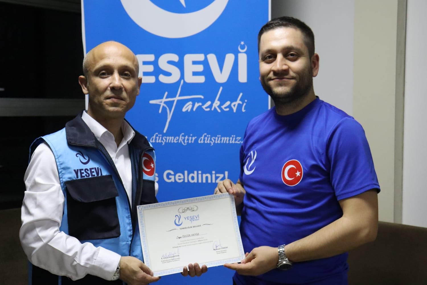 YESEVİ HAREKETİ DÜZCE İL BAŞKANI ÖZGÜR AKYÜZ