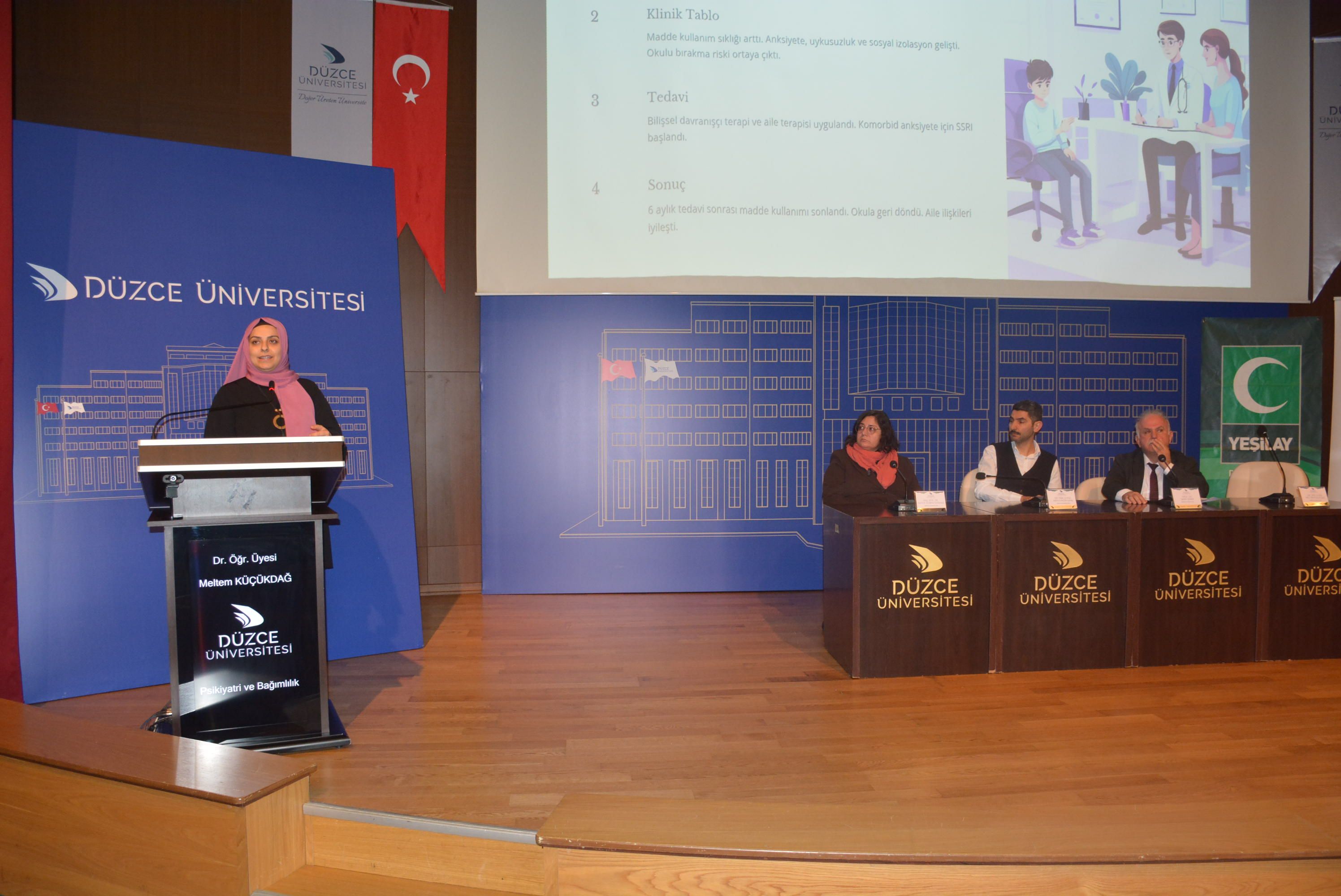 YEŞİLAY'DAN 'BAĞIMLILIKLA MÜCADELE'  SEMPOZYUMU 
