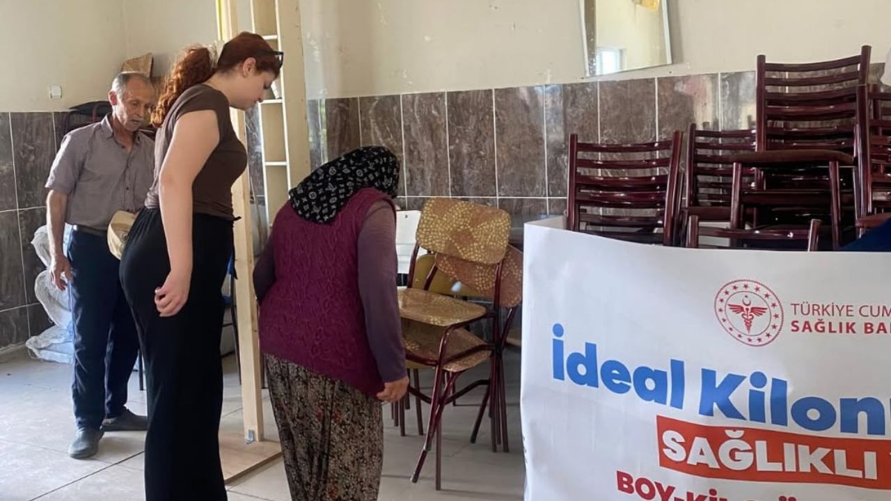 Yığılca'da ''İdeal Kilonu Öğren, Sağlıklı Yaşa'' Farkındalık Çalışması Devam Ediyor