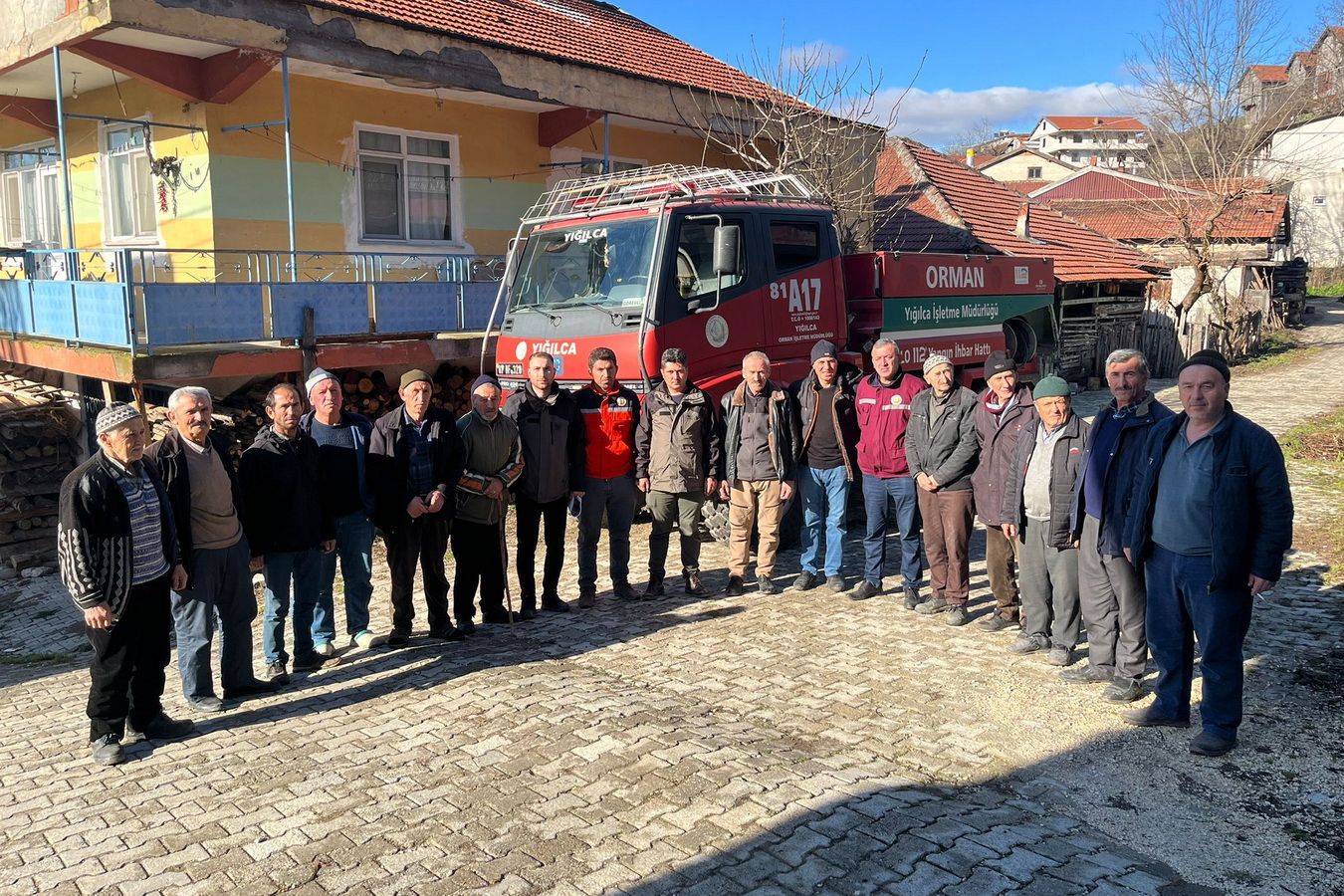 YIĞILCA'DA ORMAN YANGINLARINA KARŞI BİLGİLENDİRME TOPLANTISI YAPILDI
