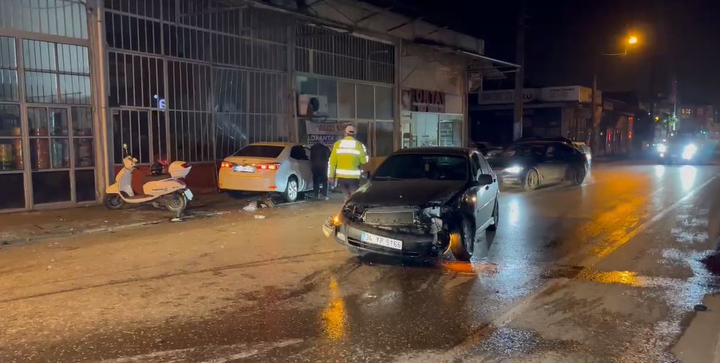 YİNE AYNI NOKTA YİNE KAZA1 KİŞİ YARALANDI