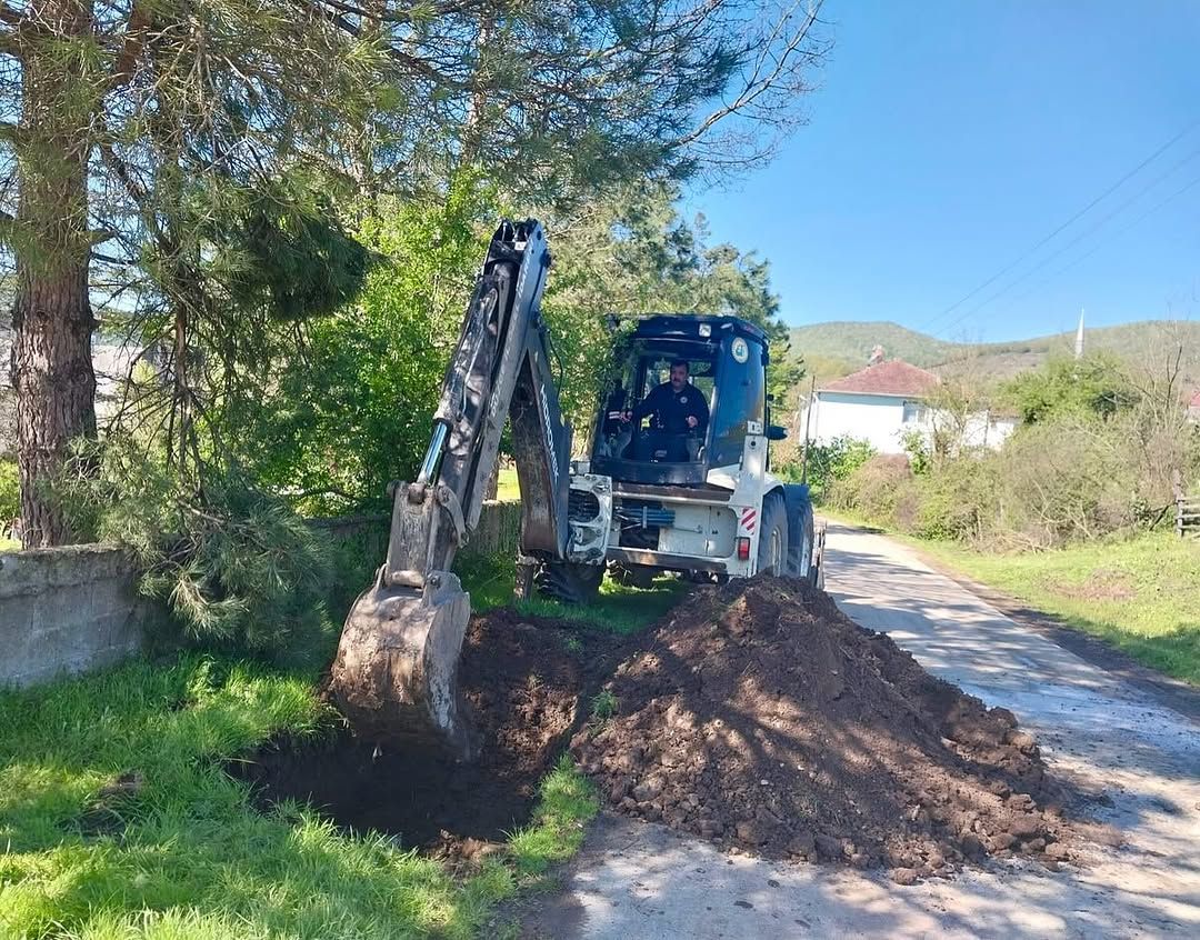 YONGALIK KÖYÜ'NDE İÇME SUYU ARIZASINA HIZLI MÜDAHALE