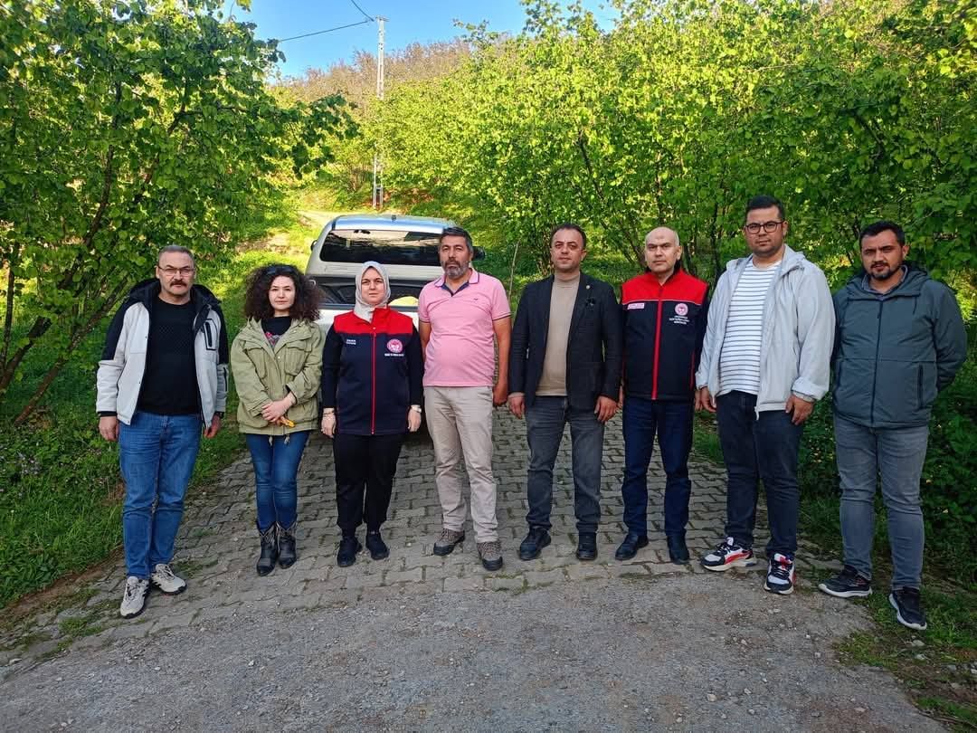 YÜKSEK KESİMLERDE FINDIK DONDU ZİRAAT ODASI SAHADA